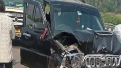 Vehicles in Rahul Gandhi's convoy collide; accident occurs on Purvanchal Expressway