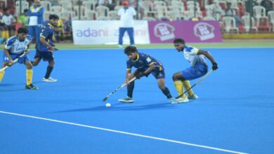 Chhattisgarh Hockey League: Match between Chakradhar Champions and Nyaydhani Knights ends in a 4-4 draw