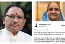 CM Sai expresses grief over the passing of Shivraj Singh Chouhan’s mother; says the loss of a mother is an irreparable one.