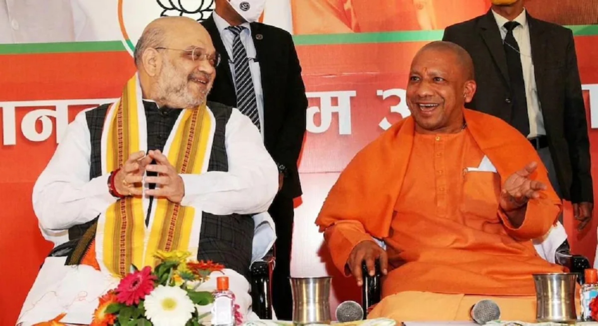 Shah said: The BJP government in UP is like 'Angad's foot'—no one can budge it.