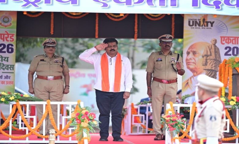 We will build a secure and developed Chhattisgarh based on the ideals of Sardar Patel: Home Minister Vijay Sharma