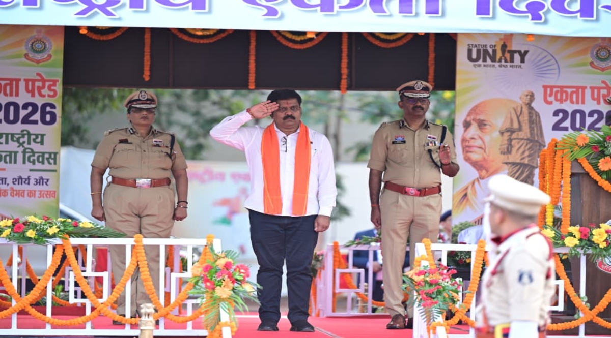 We will build a secure and developed Chhattisgarh based on the ideals of Sardar Patel: Home Minister Vijay Sharma