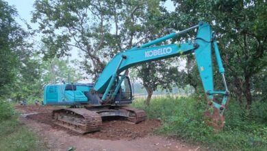 Development gains momentum in Bastar following the eradication of Naxalism; road construction begins in Bade Bodal.