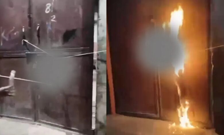 In Jhansi, a rat was tied up and burned alive; 3 arrested after video goes viral